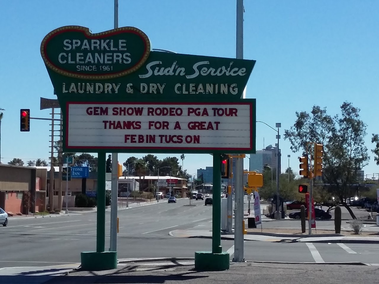 Sparkle Cleaners - Drachman project